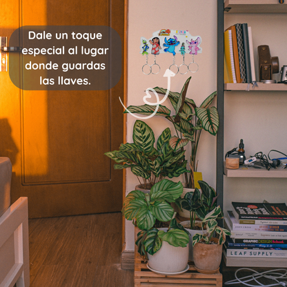 Hakuna Keys™ – Colgador de llaves Stitch & Lilo